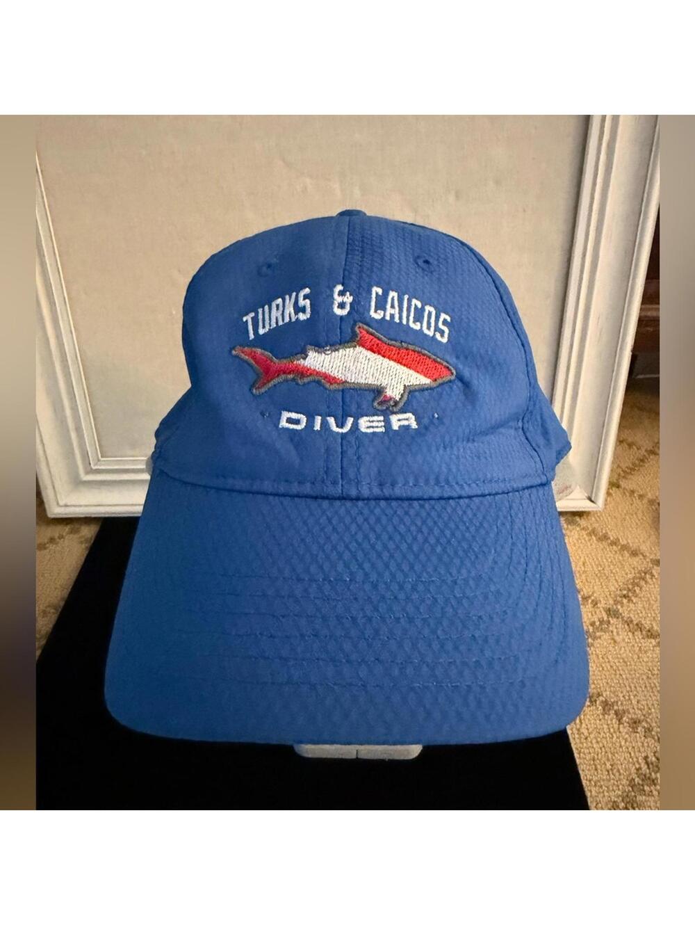 Ahead Performance blue baseball cap - Turks and Caicos Diver NWOT